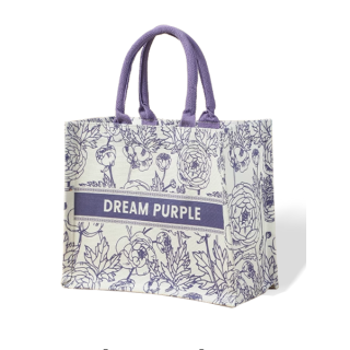Dream purple shoppingväska
