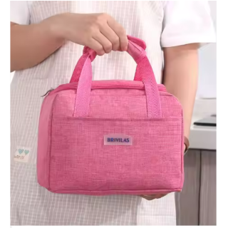 Liten praktisk lunchväska /Rosa